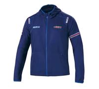 Sparco 02405MRBM3 Martini Racing Chaqueta de trabajo cortaviento azul