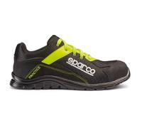 Sparco Calzado de seguridad TEAMWORK 07517 NRGF S1P SRC Negro/Amarillo Talla 42