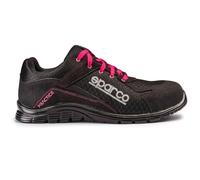 Sparco 0751743NRFU Zapatillas Practice Jody Talla 43 Negro/Rosa S1P SRC
