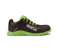 Sparco 0751744NRVF Zapatillas Practice Keke Talla 44 Negro/Verde S1P SRC