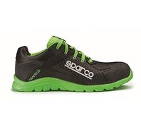 Sparco Zapatillas Practice Keke 0751746NRVF S1P SRC Talla 46 Negro/Verde
