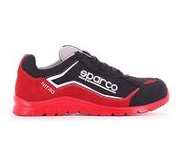 Sparco 0752248RSNR Zapatillas Nitro Marcus Talla 48 ROJA/Negra S3 SRC