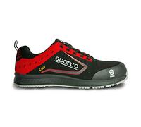 Sparco 0752635NRRS, Botas de Seguridad y contra Incendios Unisex Adulto, Negro/Rojo, 35 EU