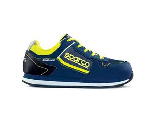 Sparco 0752745BMGF, Gymkhana S1p SRC, Zapatos de Seguridad de Trabajo, Turquesa, 45 EU Unisex Adulto, Multicolor