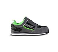 Sparco - Gymkhana Chester - ESD S3S SR FO HRO - Calzado de Seguridad Ligero - Sin Metal - Suela Antideslizante - Resistente al Calor - Calzado de Seguridad - Estilo Zapatilla Deportiva - EU 42