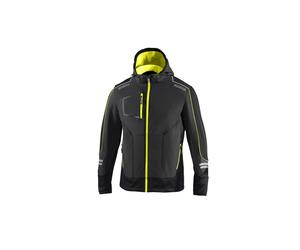 Sparco Chaqueta Técnica NDIS Soft-Shell Tech Gris/Amarillo Fluo Talla L