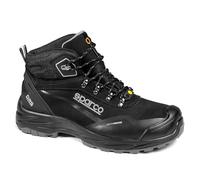 Sparco - Goodwood DELL ESD S7S (WR) SR FO HRO Ci HI SC - Zapatos de Seguridad Tipo Bota Unisex - Calzado de Trabajo Alto - Impermeables DRS - Puntera de Fibra de Vidrio - Suela Antideslizante - EU 39
