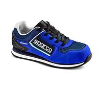 Sparco Gymkhana S1p SRC, Zapatos de Seguridad de Trabajo, Turquesa, 37 EU