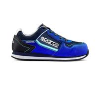 Sparco Gymkhana S1p SRC, Zapatos de Seguridad de Trabajo, Turquesa, 46 EU