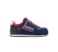 Sparco - Gymkhana Tacoma - ESD S3S SR FO HRO - Calzado de Seguridad Ligero - Sin Metal - Suela Antideslizante - Resistente al Calor - Calzado de Seguridad - Estilo Zapatilla Deportiva - EU 40