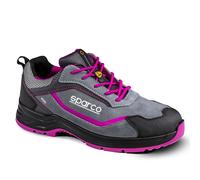 Sparco Indy Danica S3 Zapato de Seguridad Talla 35 Gris/Fucsia