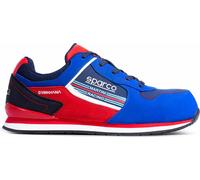 Sparco Ndis, calzado deportivo Gymkhana S3 ESD, zapatillas de seguridad Martini, color azul, talla EU 40, color azul, talla EU 40
