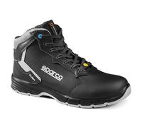 Sparco Zapatos de seguridad Targa-H Paul ESD S3S SR FO Antideslizante Resistente Negro 45