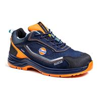 Sparco - Zapatillas Indy Meteor S1PS ESD SR FO LG - Norma EN ISO 20345:2022 Cumplida - Puntera de Fibra de Vidrio 200 J - Suela Antideslizante Doble Densidad - Talla 44 - Color Azul