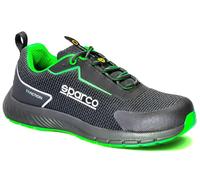 Sparco ZAPATO SEGURIDAD TRACTION SANYO NEGRO/VERDE TALLA 42
