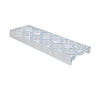 sparefixd Bandeja de huevos para frigorífico y congelador (12 huevos, 280 x 95 mm) para Bosch