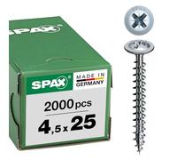 Spax 0/1036/001/4,5/25/ /01 - Tornillo para yeso (acero, 4.5 millimetros, 4,5x25mm)