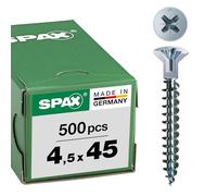 Spax 0/1040/001/4,5/45/ /01 - Tornillo para yeso (acero, 4.5 millimetros, 4,5x45mm)