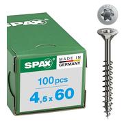Spax 0/3487/000/4,5/60/ /02 - Tornillo para yeso (acero inoxidable V2A, 4.5 millimetros, 4,5x60mm)