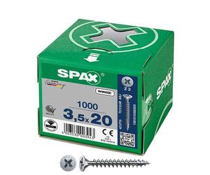 Spax 4003530003943 tornillouerca 20 mm 1000 pieza(s)