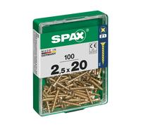 Spax 4081020250202 tornillouerca 20 mm 100 pieza(s)