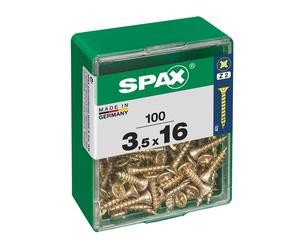 Spax 4081020350162 tornillouerca 16 mm 100 pieza(s)