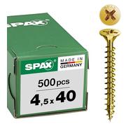Spax International - Tornillo ABC-S Bicromatado 4,5x40 el%