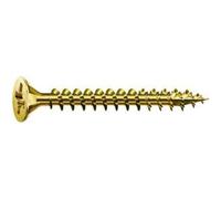 Spax M26222 Tornillo Rosca Madera Cabeza Plana Acero Bicromatado 3,5x16mm 1000 Pz: Tornillos de alta resistencia para proyectos de carpintería, con gran durabilidad.