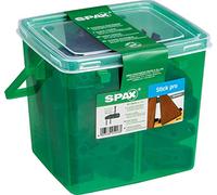 SPAX Stick Pro 5009422556609 - Lote de 40 barras de fijación invisibles para terraza de 1 m², color negro