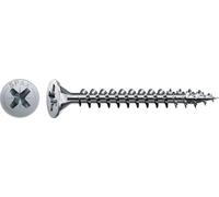 SPAX - Tornillo cincado claro, 3,5 x 25 mm, 1000 Unidades
