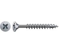 SPAX - Tornillo cincado claro, 5,0 x 70 mm, 200 Unidades