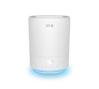 SPC Evadne - Humidificador WiFi inteligente ultrasónico, gran capacidad 4,5L, luz UV-C, carga de agua superior, modos automático, manual y noche, difusor de aromas, luz de noche, temporizador, sin BPA