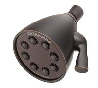 Speakman S-2251-ORB Signature Icon Anystream Cabezal de ducha de latón sólido ajustable de alta presión, bronce aceitado