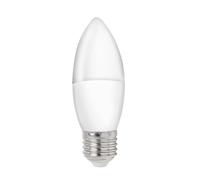 Spectrum Bombilla LED con forma de vela, casquillo E27, 1 W equivalente a 10 W, 3000 K, blanco cálido