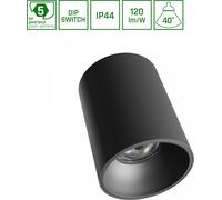 Spectrum LED Orbito, plafón empotrable de superficie, redondo, 14-27W, ángulo de luz de 40°, interruptor DIP, 3250 lúmenes, color , grado de protección IP44, instalación en superficie, UGR > 19, luz b
