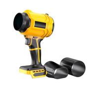 Speed 40000RPM - Juego de sopladores inalámbricos de 21 V, perfecto para batería con 2 boquillas, mango ergonómico, herramienta profesional de limpieza de jardín