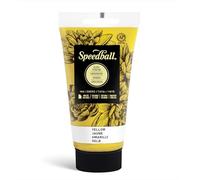 Speedball Tinta de impresión en bloque soluble al agua 3505 - Color audaz con acabado satinado AP certificado AP 2.5 FL OZ, amarillo