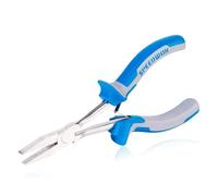 SPEEDWOX Long Reach Pince plate 6" Mini Precision Bec de canard Pince fine pour difficiles à atteindre les espaces étroits lisse Mâchoires haute Exploitent les efforts Poignées antidérapantes