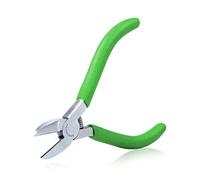 SPEEDWOX Mini Diagonal Pliers Thin Precision Wire Cutters 4-1/2 Inch Small Plastic Nippers Micro Side Cutters Fine Side Cutting Pliers Professional Jewelry Making Tool Beading Hobby Craft DIY Supplies