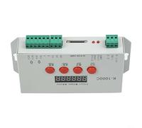 Spelonify Controlador de tira LED programable K-1000C WS2811 APA102C, dispositivo compatible con software LEDEDIT con sincronización en cascada, control de píxeles, proyectos de pantalla LED a gran