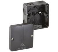 Spelsberg Abox-i 025-L/sw 49190201 - Caja de conexión (80 x 80 x 52 mm), color negro IP65