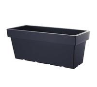 Spetebo Macetero Rectangular XXL en Antracita - 80 x 35 cm - Macetero de Plástico Grande para Jardín Exterior