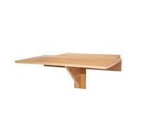 Spetebo Mesa de Pared Plegable de Madera, 60 x 40 cm, para Ahorrar Espacio en Cocina, Comedor, Restaurante, Buffet - Colgante