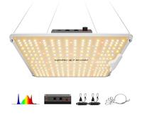 SPIDER FARMER SF1000 LED Grow Light con Samsung LM301H EVO e Iluminación Regulable Lámparas de Cultivo de Espectro Completo para Plantas de Interior para 2x2 Armario de Cultivo 3.14 umol/J Eficiencia