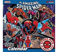 Spider-Man 2023 Calendario oficial 2023 12 meses acabado original en inglés