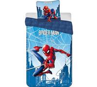 Spider-Man Funda Nórdica Cama 90 140x200 + Funda Almohada Azul