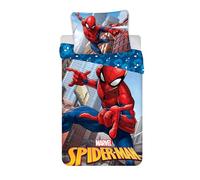 Spiderman City Funda Nórdica Cama 90 140x200 + Funda Almohada 65x65 Algodón