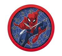 Spiderman Disney Marvel SPD3586 - Reloj de Pared Rojo, Talla única