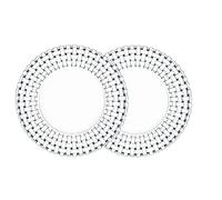 Nachtmann Platos Bossa Nova 23 cm Transparentes 2 unidades