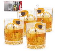 Spiegelau & Nachtmann Serve 4500176 - Juego de 4 Vasos de Whisky (Cristal, 368 ml)